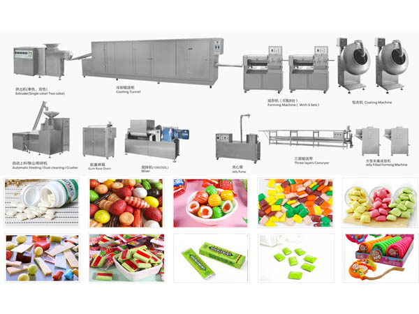 Automatic Xylitol chewing gum making machine